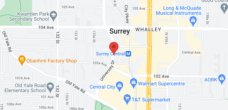 map of 1503 13438 CENTRAL AVENUE
